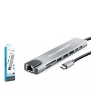 Hadron HDX7841 Type-C Hub Combo 8-in-1 - HDMI 4K + LAN + USB 3.0