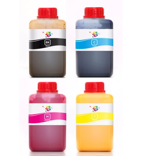 QC Ricoh GX3000 Süblimasyon Mürekkebi PRO Serisi 500ml Set 4 Renk