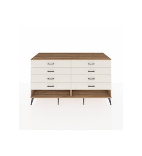 Kronos Konsol 8 Çekmeceli  176x59x99 Çam-Çam/Aytaşı