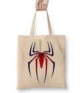 Spider Man 02 Bez Çanta Uzun Saplı
