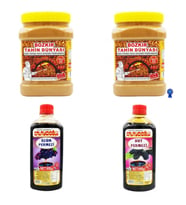 Bozkır Çifte Kavrulmuş Tahin (kepeksiz) 935gr* 2 adet - Üzüm Pekmezi ve Dut pekmezi 950 gr