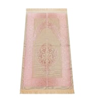 Lüks Açık Renk Osmanlı Tafta Seccade - 0210 - Pembe Renk