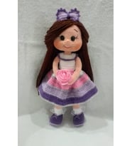 Buğlem Bebek Amigurumi Organik Oyuncak