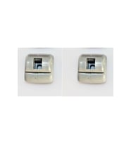 Mercedes W123 W124 W140 W201 Güneşlik Ayağı Plastiği Gri (2 Adet Sol ve Sağ)