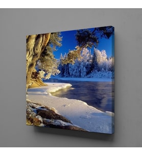 KARLI MANZARA KANVAS TABLO 150x150cm