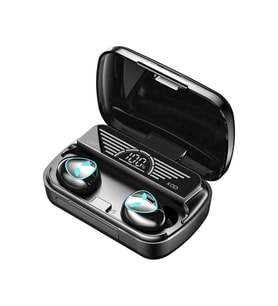 M20 Intelligente Bluetooth 5.1 TWS Dokunmatik Led Ekran Kulak İçi Kulaklık Siyah