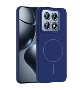 Xiaomi 14T Pro Uyumlu Kılıf M-safe Şarj Özellikli Zore Ruby Sert Kapak