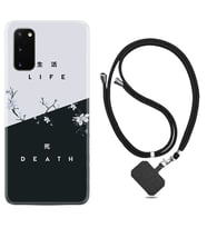 Samsung A02S A03S A10 A12 A13 A21S A22 Kılıf Boyun Askılı Silikon Life and Death 1339