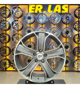4 Adet BK-225 9.5*20 5*120 ET48 72.6 GUN.MACK JANT (Takım)