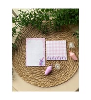 bubble tea Notepad/memopad Not Defter Seti (Pembe)