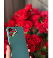 Xiaomi Redmi Note 12 Lansman Silikon Kılıf Yeşil