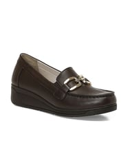 Polaris 5 Nokta 105472.Z6FX Kadın Loafer KAHVE