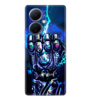 Vivo V29 Lite Kılıf Silikon Desen Özel Seri Thunder Play 1760