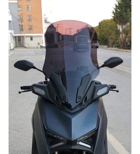 MOTOCAM Yamaha Xmax Ön Cam 2023-2026 Model 65cm Siyah Renkli 4mm