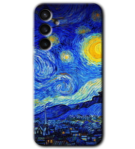 Galaxy S23 FE Kılıf HD Desen Baskılı Arka Kapak - Starry Night
