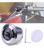 Motosiklet Gidon Termometre Bisiklet Quartz Su Geçirmez Analog