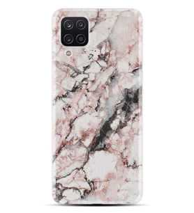 Kılıfland Samsung Galaxy A12 Kılıf Desenli Silikon Resimli Kapak Colorfull Marble 2 Kılıf 1389