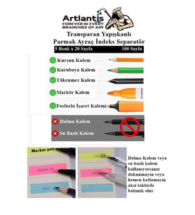 Kambur Kerim İsmail Bilgin 90 Sayfa Karton Kapak 1 Adet Fosforlu Transparan Kitap Ayraç 1 Paket (Siyah)