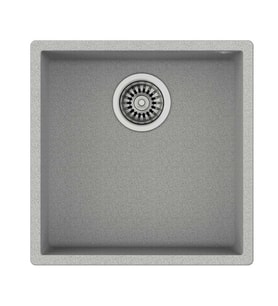 TEKA Square 40.40 TG Stone Grey Tezgah Altı Granit Eviye 115230026
