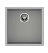 TEKA Square 40.40 TG Stone Grey Tezgah Altı Granit Eviye 115230026