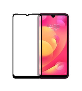 Xiaomi Mi Play Ekran Koruyucu Full Tam Kaplayan Kavisli Tempered Cam (Siyah)