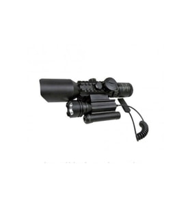 3-10x42 Zoomlu Av Tüfeği Dürbünü Tüfek Lazeri Zenon Fenerli M9