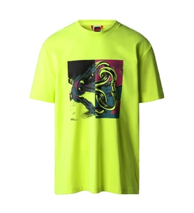 The North Face M GRAPHIC T-SHIRT Erkek T-Shirt NF0A823Y8NT1 (Yeşil)