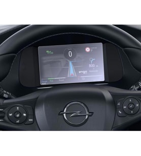 Opel Corsa Ultimate 7 İnç Dijital Gösterge Ekran Koruyucu (Şeffaf Hologram)
