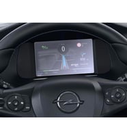 Opel Corsa Ultimate 7 İnç Dijital Gösterge Ekran Koruyucu (Şeffaf Hologram)