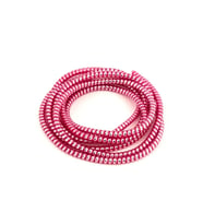 SPELT Şarj Aleti Kablosu Kablo Kordon Koruyucu Spiral Sarma Kılıf Koruma Fandango Pembe Shine