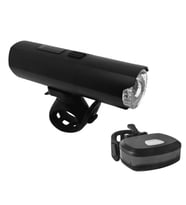 XC 383+384 Usb Şarjlı Ön Arka Far Stop Seti 400 Lümen Ön