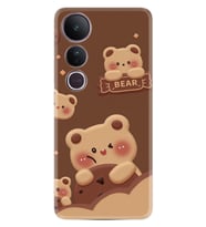 Vivo V50 Lite Kılıf Boutique Baskılı Resimli Bears Pcode -032