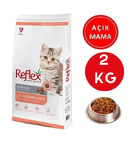Reflex Kitten Tavuklu Yavru Kedi Maması 2 kg AÇIK
