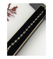 Çelik Kadın Bileklik Altın Renk Xuping Şıklığın Tamamlayıcısı! 14 K Gold Renk 17+2 Cm kutulu Renk Atmaz