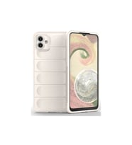 Samsung Galaxy A04e Kılıf Optimum Silikon - Krem
