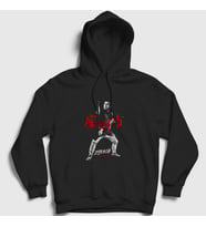 Presmono Unisex Siyah Sword Takeshi Kitano Kapüşonlu Sweatshirt 369767tt