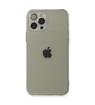 Apple İphone 12 Pro Max Kılıf Fly Lens Silikon - Şeffaf
