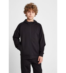 Çocuk Fermuarlı Kapüşonlu  Sweatshirt 25N-3117