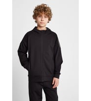 Çocuk Fermuarlı Kapüşonlu  Sweatshirt 25N-3117 (Siyah)