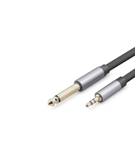 3.5Mm To 6.35Mm Gitar Kablosu 5 M - Siyah HDX1081