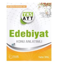 Palme Yayınları Ayt Edebiyat Konu Anlatımlı