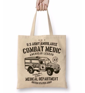 US Army Ambulance Bez Çanta Uzun Saplı