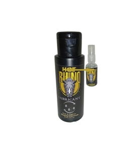 Hot Rhino 60 ml Anal Vajinal Kayganlaştırıcı Jel + Hot Rhino Geciktirici Sprey 30 ml