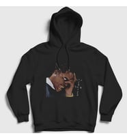 Presmono Unisex Siyah Cactus Jack Astroworld Travis Scott Kapüşonlu Sweatshirt 42363tt