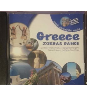 (Plak Değildir CD dir) CD Greece Zorbas Dance CD (Karışık)