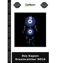 Özel Üretim Dekoratif Bohem Duvar Süsü El Yapımı Tarzı Hediyelik Düş Kapanı Dreamcatcher NO16
