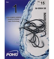 Pohu M-9904 Sb No:1 15'li Paket  Olta Iğnesi