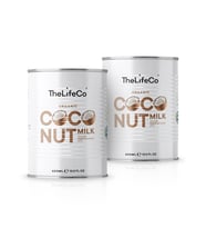The LifeCo Organik Hindistan Cevizi Sütü 2 x 400 ML