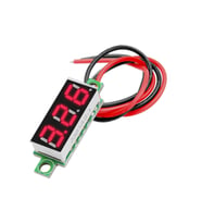 0.28 İNÇ MİNİ DİJİTAL KIRMIZI VOLTMETRE