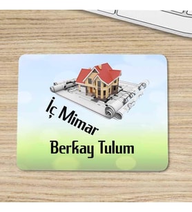 İç Mimara Hediye İsimli Mouse Pad (STD)